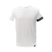 Katoenen T-shirt Dsquared2 , White , Heren