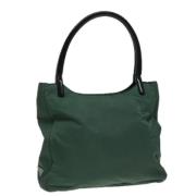 Pre-owned Nylon prada-bags Prada Vintage , Green , Dames