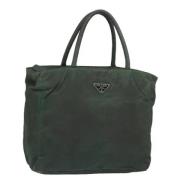 Pre-owned Nylon prada-bags Prada Vintage , Green , Dames