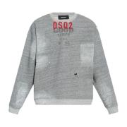 Hoodie Dsquared2 , Gray , Heren