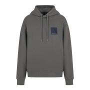 Logo Hoodie Truien Armani Exchange , Gray , Heren