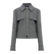 Jas Francia Sportmax , Gray , Dames