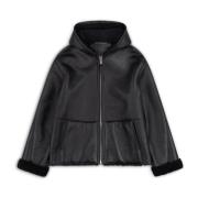 Angus Shearling Jas Axel Arigato , Black , Heren