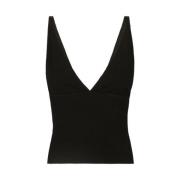 Zwarte Top voor Vrouwen Dolce & Gabbana , Black , Dames