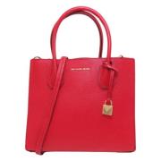 Pre-owned Leather handbags Michael Kors Pre-owned , Red , Dames