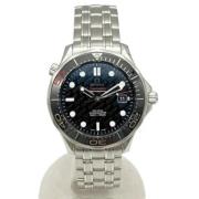 Pre-owned Stainless Steel watches Omega Vintage , Black , Heren