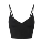 Zwarte Top voor Vrouwen Elisabetta Franchi , Black , Dames