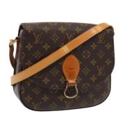 Pre-owned Canvas louis-vuitton-bags Louis Vuitton Vintage , Brown , Da...