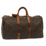 Pre-owned Canvas louis-vuitton-bags Louis Vuitton Vintage , Brown , Da...