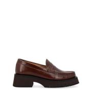 Bruine Veer Venetië Stijl Schoenen Paloma Barceló , Brown , Dames