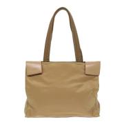 Pre-owned Fabric prada-bags Prada Vintage , Beige , Dames