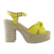 Gele Espadrille Instap Schoenen Gaimo , Yellow , Dames