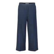 Elegante High-Waist Broek Betty & Co , Blue , Dames