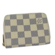 Pre-owned Canvas wallets Louis Vuitton Vintage , Beige , Dames