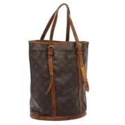 Pre-owned Canvas louis-vuitton-bags Louis Vuitton Vintage , Brown , Da...