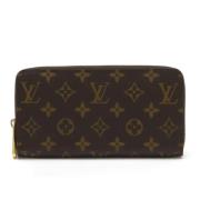 Pre-owned Canvas wallets Louis Vuitton Vintage , Brown , Heren