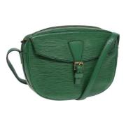 Pre-owned Leather louis-vuitton-bags Louis Vuitton Vintage , Green , D...