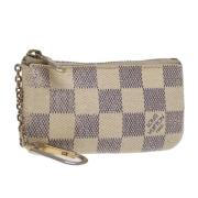 Pre-owned Canvas wallets Louis Vuitton Vintage , White , Dames