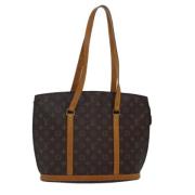 Pre-owned Canvas totes Louis Vuitton Vintage , Brown , Dames