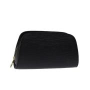 Pre-owned Leather louis-vuitton-bags Louis Vuitton Vintage , Black , D...