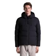 Zwarte Winterjas Duno , Black , Heren