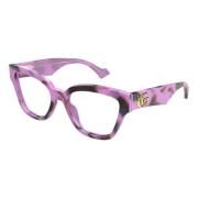 Mode Bril in Zwart Gucci , Purple , Dames