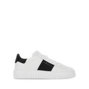 Gestreepte leren sneakers Hogan , White , Heren