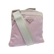 Pre-owned Nylon prada-bags Prada Vintage , Pink , Dames