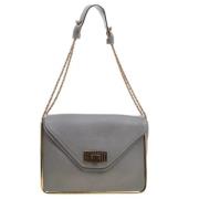 Pre-owned Leather shoulder-bags Chloé Pre-owned , Gray , Dames