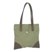 Pre-owned Canvas prada-bags Prada Vintage , Green , Dames