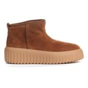 Sneakers in Cuoio-stijl Aw24 Hogan , Brown , Dames