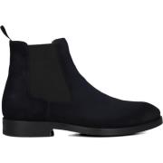 Blauwe Suède Chelsea Boots voor Heren Magnanni , Blue , Heren