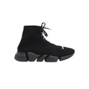 Pre-owned Polyester sneakers Balenciaga Vintage , Black , Heren