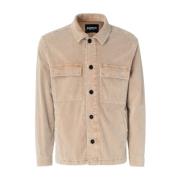 Stijlvolle Shirtjas Dondup , Brown , Heren