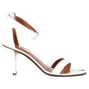 Pre-owned Leather sandals Givenchy Pre-owned , White , Dames