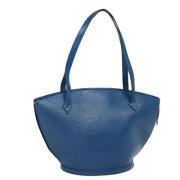 Pre-owned Leather louis-vuitton-bags Louis Vuitton Vintage , Blue , Da...