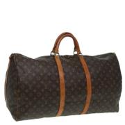 Pre-owned Canvas louis-vuitton-bags Louis Vuitton Vintage , Brown , Da...