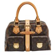 Pre-owned Leather louis-vuitton-bags Louis Vuitton Vintage , Brown , D...