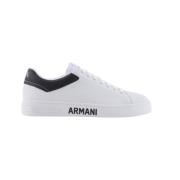 Witte Sneakers voor een stijlvolle look Armani Exchange , White , Here...