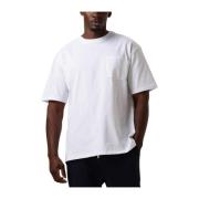 Casual Wit Zak T-shirt 3 Kruizen Scotch & Soda , White , Heren