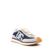 Marino Malva Logo Sneaker Dolce & Gabbana , Multicolor , Dames