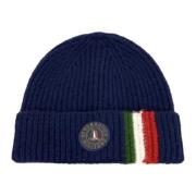 Geribbelde Wintermuts met Italiaanse Vlag Aeronautica Militare , Blue ...