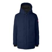 Blauwe Carson Parka Jas voor Heren Canada Goose , Blue , Heren