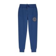 Blauwe Broek voor Mannen Aw24 Versace Jeans Couture , Blue , Heren