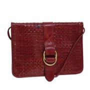 Pre-owned Leather fendi-bags Fendi Vintage , Red , Dames