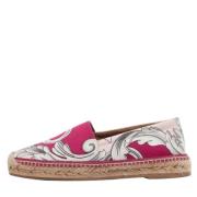 Pre-owned Canvas flats Versace Pre-owned , Multicolor , Dames