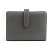 Pre-owned Leather wallets Celine Vintage , Gray , Dames