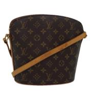 Pre-owned Canvas shoulder-bags Louis Vuitton Vintage , Brown , Dames