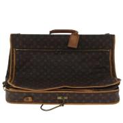 Pre-owned Canvas travel-bags Louis Vuitton Vintage , Brown , Dames