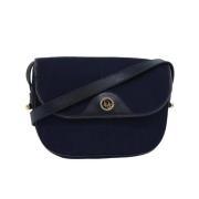 Pre-owned Canvas dior-bags Dior Vintage , Blue , Dames